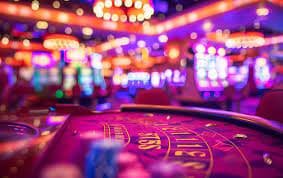Antarmuka kategori permainan kasino langsung petik4d dengan meja baccarat dan blackjack
